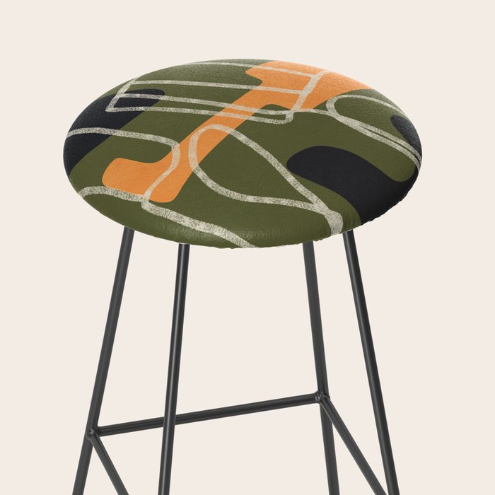 Organic Minimalist Layers 9 Stool Gallery Image 2