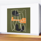Organic Minimalist Layers 9 Wall Mural Gallery Image 2