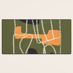 Organic Minimalist Layers 9 Desk Mat Gallery Image 3