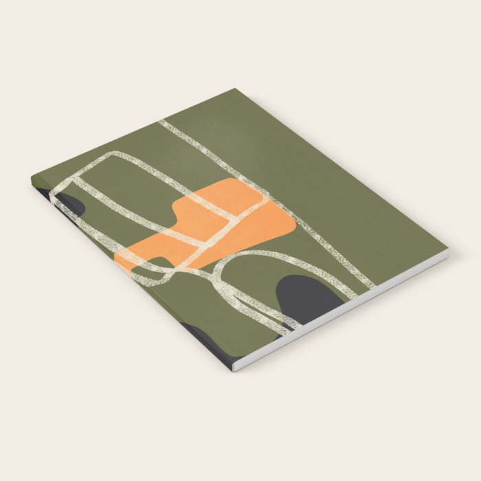 Organic Minimalist Layers 9 Notebook Gallery Image 2