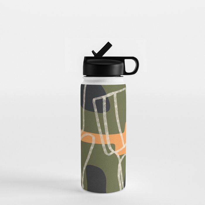 Organic Minimalist Layers 9 Water Bottle Gallery Image 1