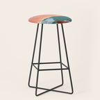 abstract brush & color study Stool Gallery Image 1