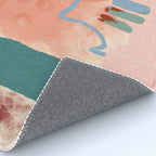 abstract brush & color study Rug Gallery Image 4