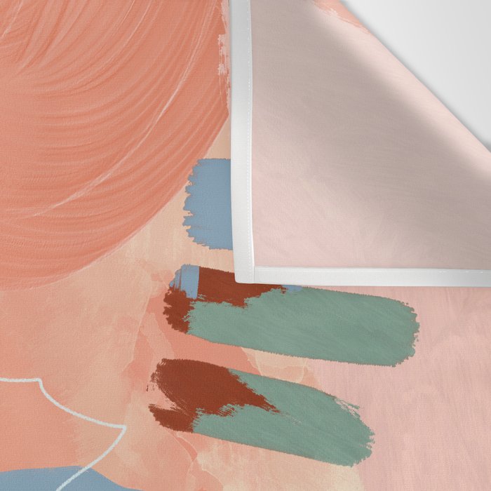 abstract brush & color study Wall Tapestry Gallery Image 3