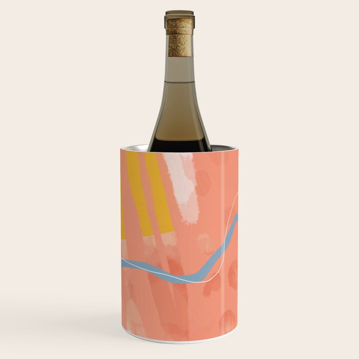 abstract brush & color study Wine Chiller Gallery Image 2