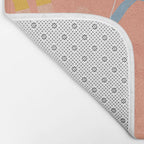 abstract brush & color study Bath Mat Gallery Image 2