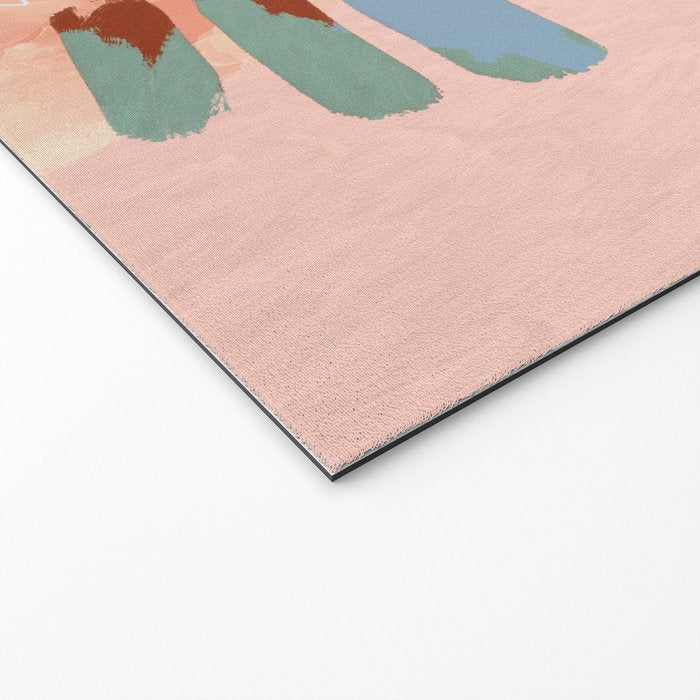 abstract brush & color study Welcome Mat Gallery Image 2