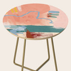 abstract brush & color study Side Table Gallery Image 2