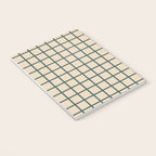 Green On Cream Grid Notebook Gallery Image 3