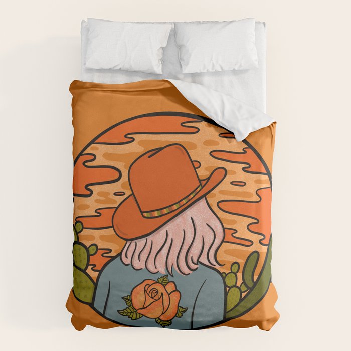 Desert Cowgirl Duvet Cover Gallery Image 6