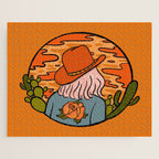 Desert Cowgirl Jigsaw Puzzle Gallery Image 1