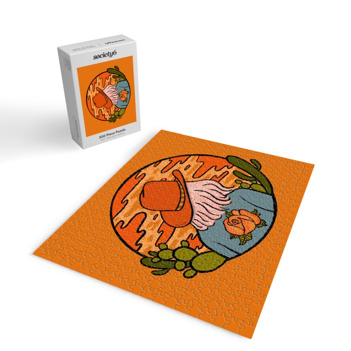 Desert Cowgirl Jigsaw Puzzle Gallery Image 2