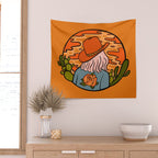 Desert Cowgirl Wall Tapestry Gallery Image 2