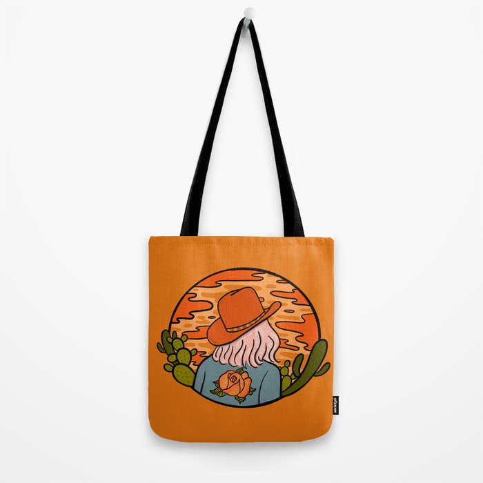 Desert Cowgirl Tote Bag Gallery Image 2