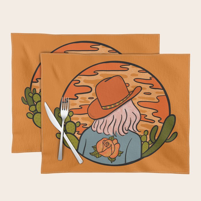 Desert Cowgirl Placemat Gallery Image 1