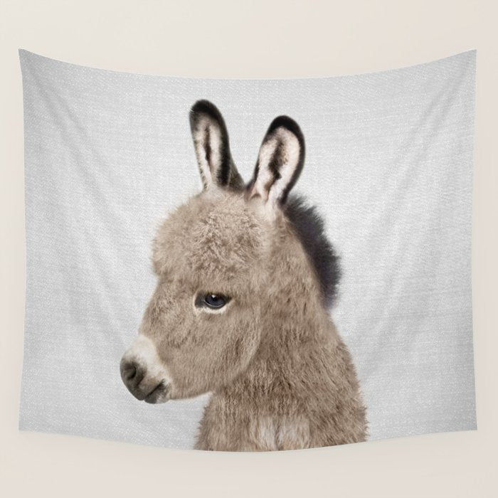 Donkey - Colorful Wall Tapestry Gallery Image 4