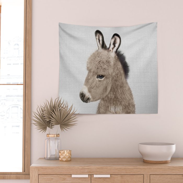 Donkey - Colorful Wall Tapestry Gallery Image 2