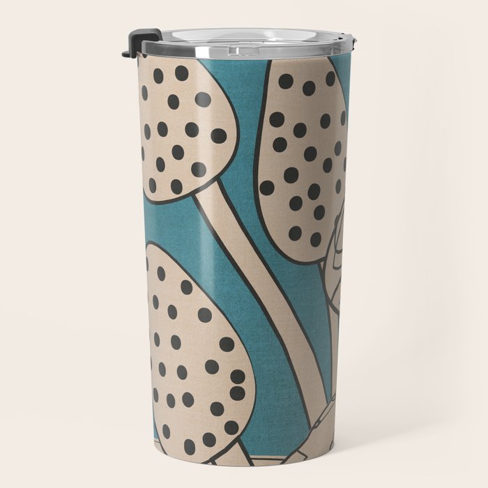 Abstract Mushrooms 3 Travel Mug Gallery Image 3