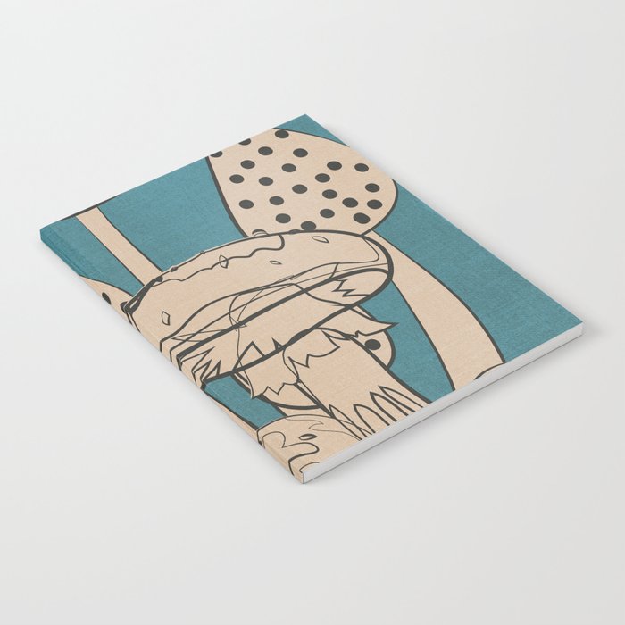 Abstract Mushrooms 3 Notebook Gallery Image 2