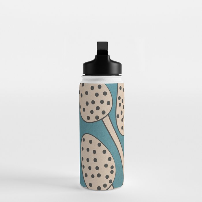 Abstract Mushrooms 3 Water Bottle Gallery Image 3