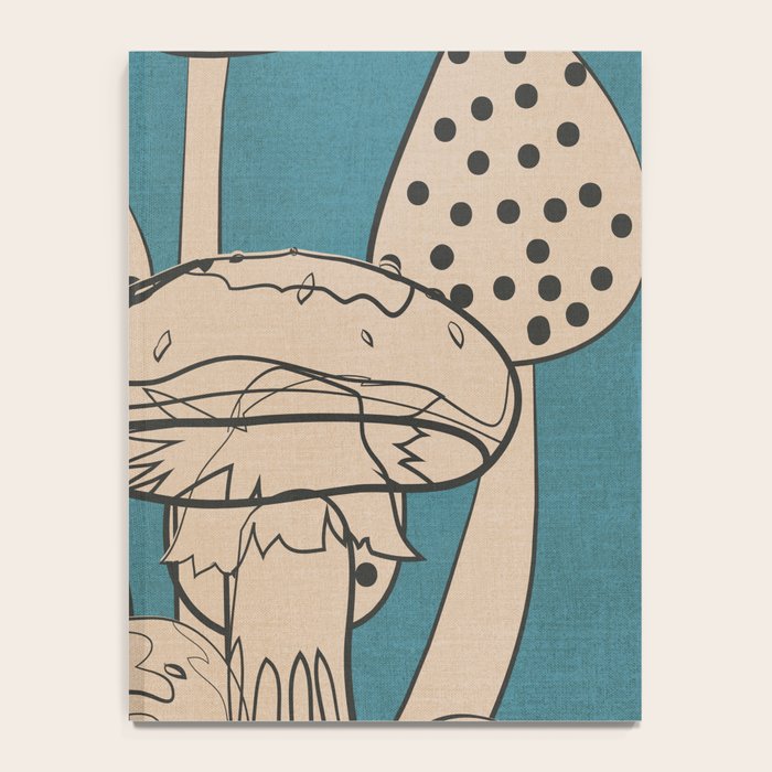 Abstract Mushrooms 3 Notebook Gallery Image 4