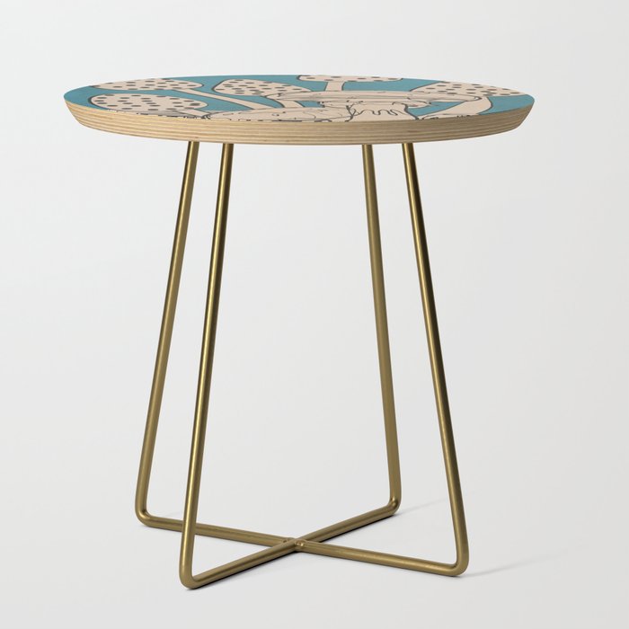 Abstract Mushrooms 3 Side Table Gallery Image 1
