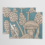 Abstract Mushrooms 3 Placemat Gallery Image 1