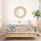Abstract Mushrooms 3 Duvet Cover Gallery Image 3