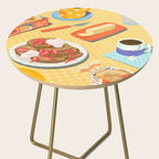 English Muffins for Breakfast Still LIfe Side Table Gallery Image 2