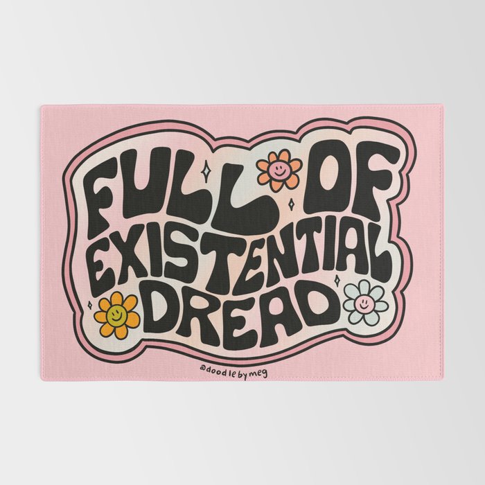 Full of Existential Dread Rug Gallery Image 2