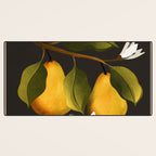 Pears Botanical Art 1 Desk Mat Gallery Image 3