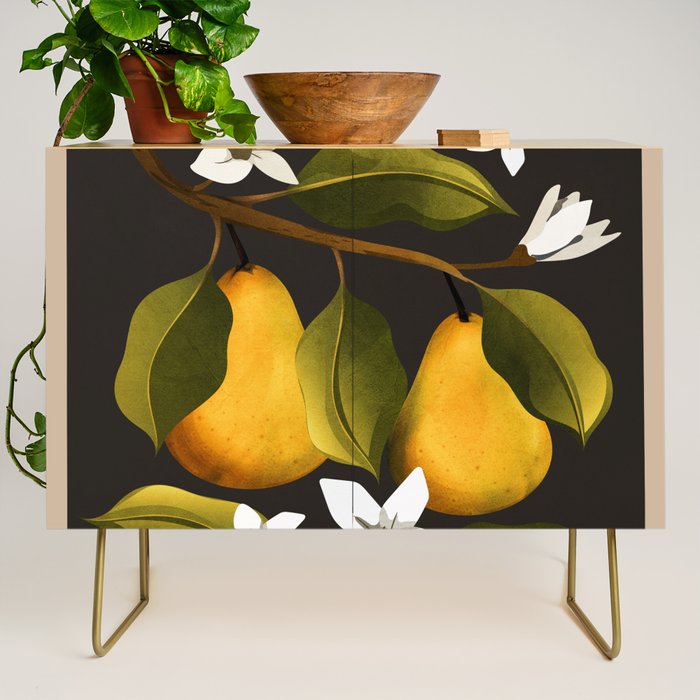 Pears Botanical Art 1 Credenza Gallery Image 1