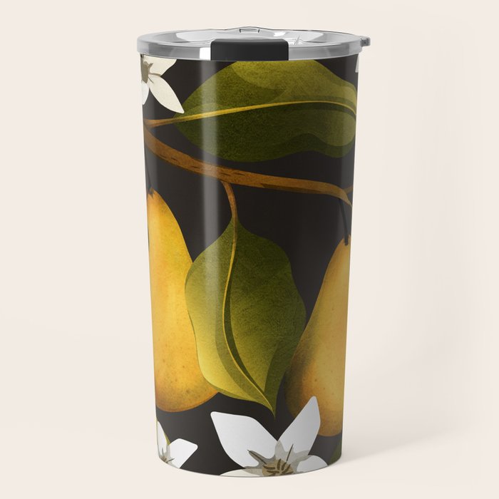 Pears Botanical Art 1 Travel Mug Gallery Image 1