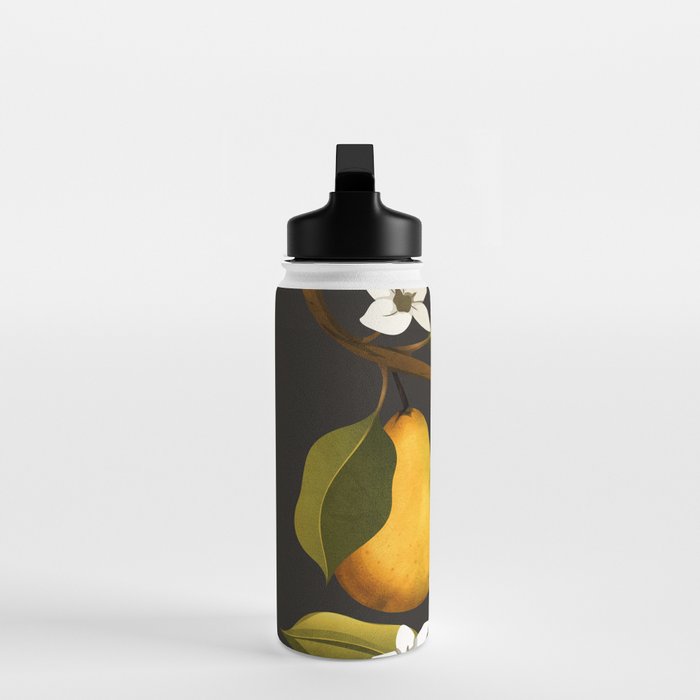 Pears Botanical Art 1 Water Bottle Gallery Image 3