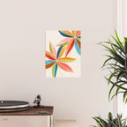 Multicolorful Leaf Design Poster Gallery Image 2