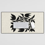 Triple Lip Vining Tulip Desk Mat Gallery Image 1