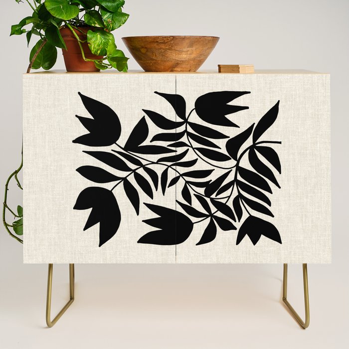 Triple Lip Vining Tulip Credenza Gallery Image 1