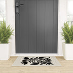 Triple Lip Vining Tulip Welcome Mat Gallery Image 3