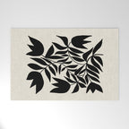 Triple Lip Vining Tulip Welcome Mat Gallery Image 1