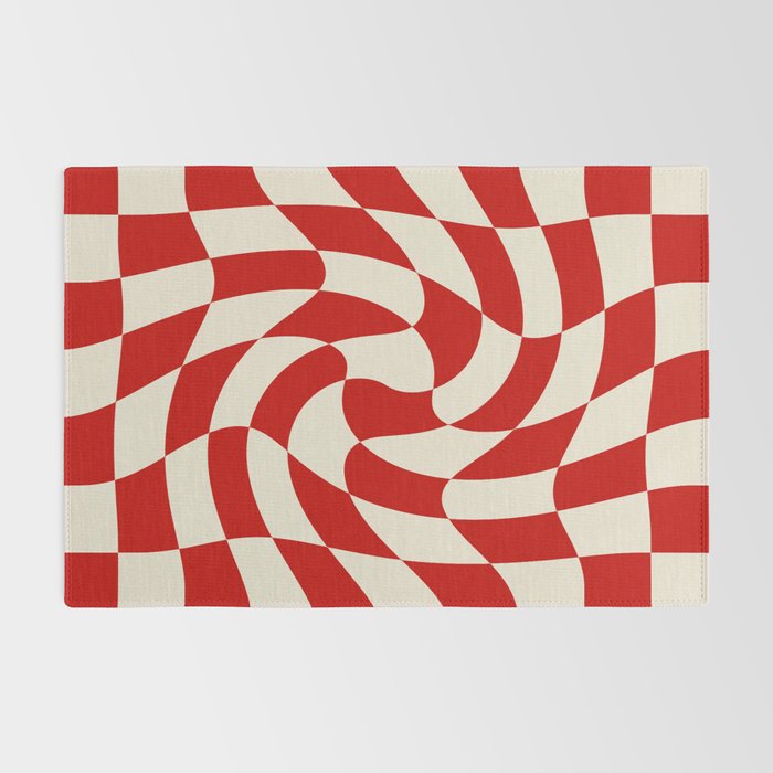 Control - Wavy Checkerboard Rug Gallery Image 2