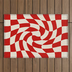 Control - Wavy Checkerboard Outdoor Rug Gallery Image 1