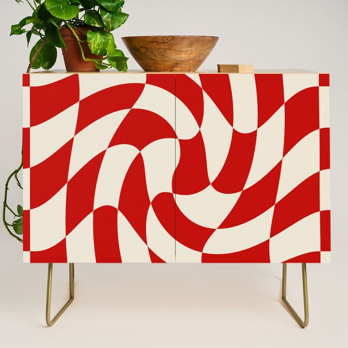 Control - Wavy Checkerboard Credenza Gallery Image 1
