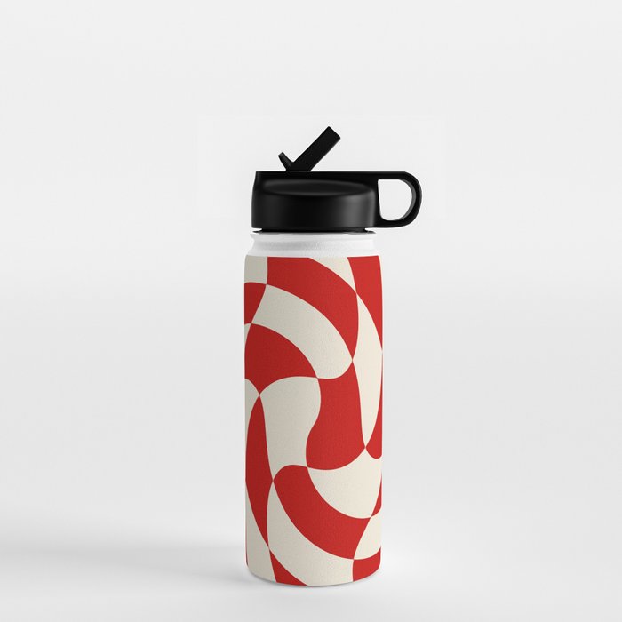 Control - Wavy Checkerboard Water Bottle Gallery Image 1