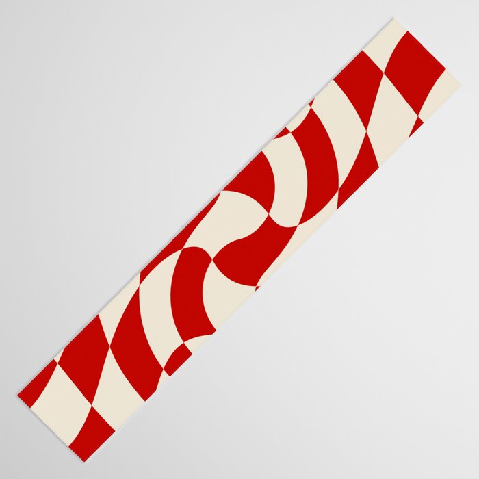 Control - Wavy Checkerboard Table Runner Gallery Image 3