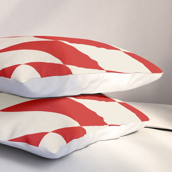 Control - Wavy Checkerboard Pillow Sham Gallery Image 3