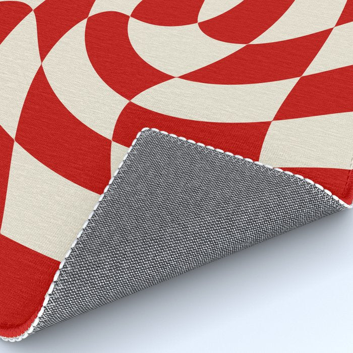 Control - Wavy Checkerboard Rug Gallery Image 4