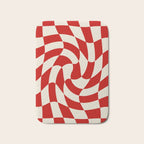 Control - Wavy Checkerboard Bath Mat Gallery Image 1