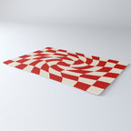 Control - Wavy Checkerboard Rug Gallery Image 3