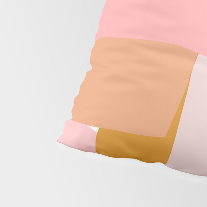 Modern Abstract in Earthy Colors Pillow Sham Gallery Image 4