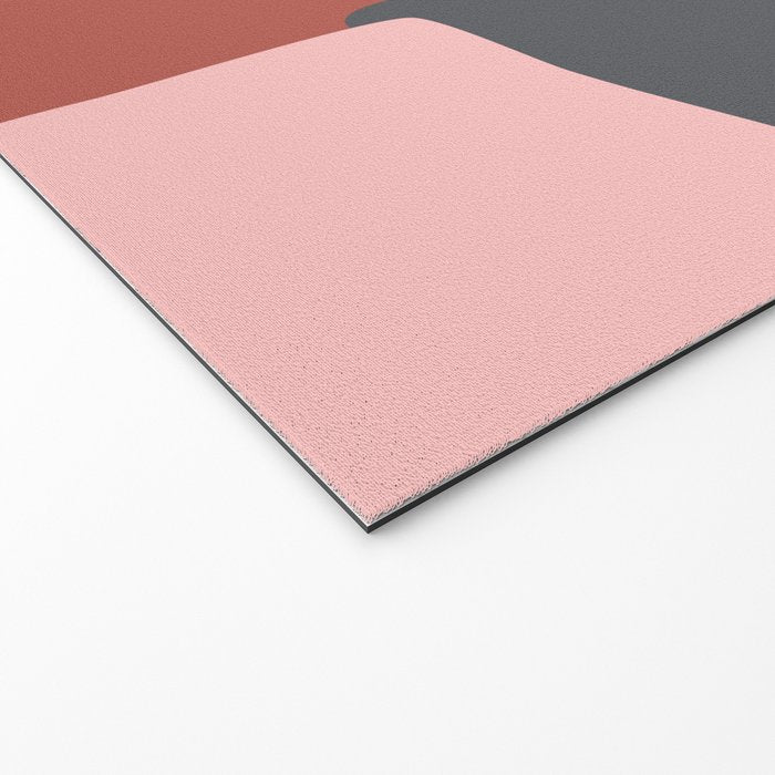Modern Abstract in Earthy Colors Welcome Mat Gallery Image 2